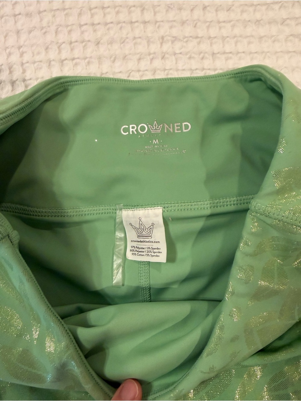 Crowned Athletics Green Skort - Picture 3 of 4